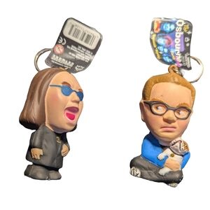 Retro Ozzy & Jack Osbourne Squeezie Keychain Set